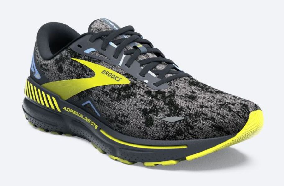 Brooks Nine Iron/Folkstone/Sulphur Adrenaline GTS 23 Men's Road Running Shoes 110391-404