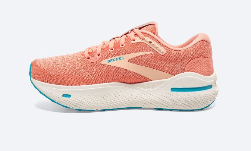 Brooks Papaya/Apricot/Blue Ghost Max Women's Road Running Shoes 120395-818