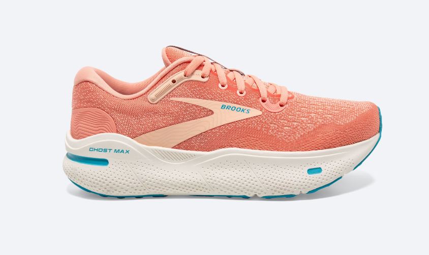 Brooks Papaya/Apricot/Blue Ghost Max Women's Road Running Shoes 120395-818