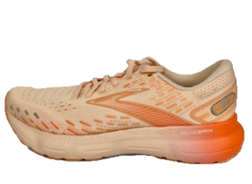 Brooks Peach/Tangerine/Orange Glycerin 20 Women's Running Shoes 120369-881