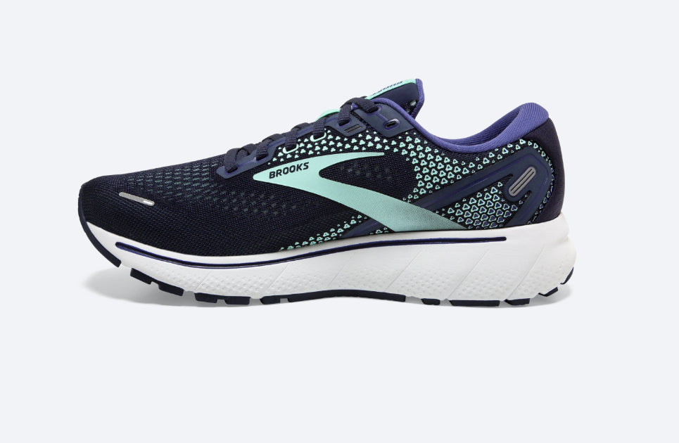 Brooks Peacoat/Yucca/Navy Ghost 14 Women's Running Shoes 120356-446