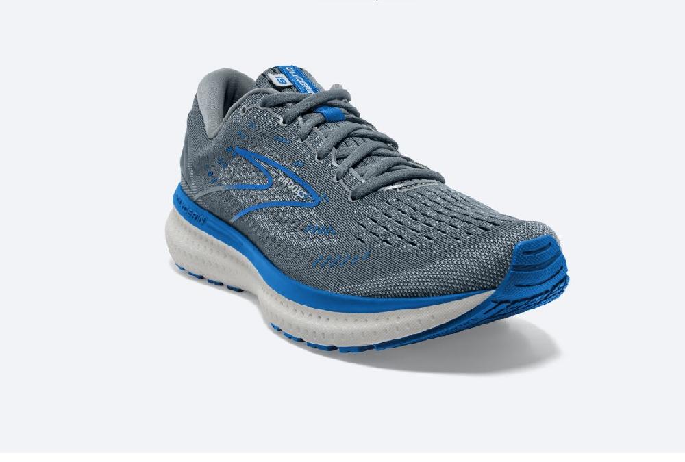 Brooks Quarry With Grey And Dark Blue Glycerin 19 Mens Running Shoes 110356-095