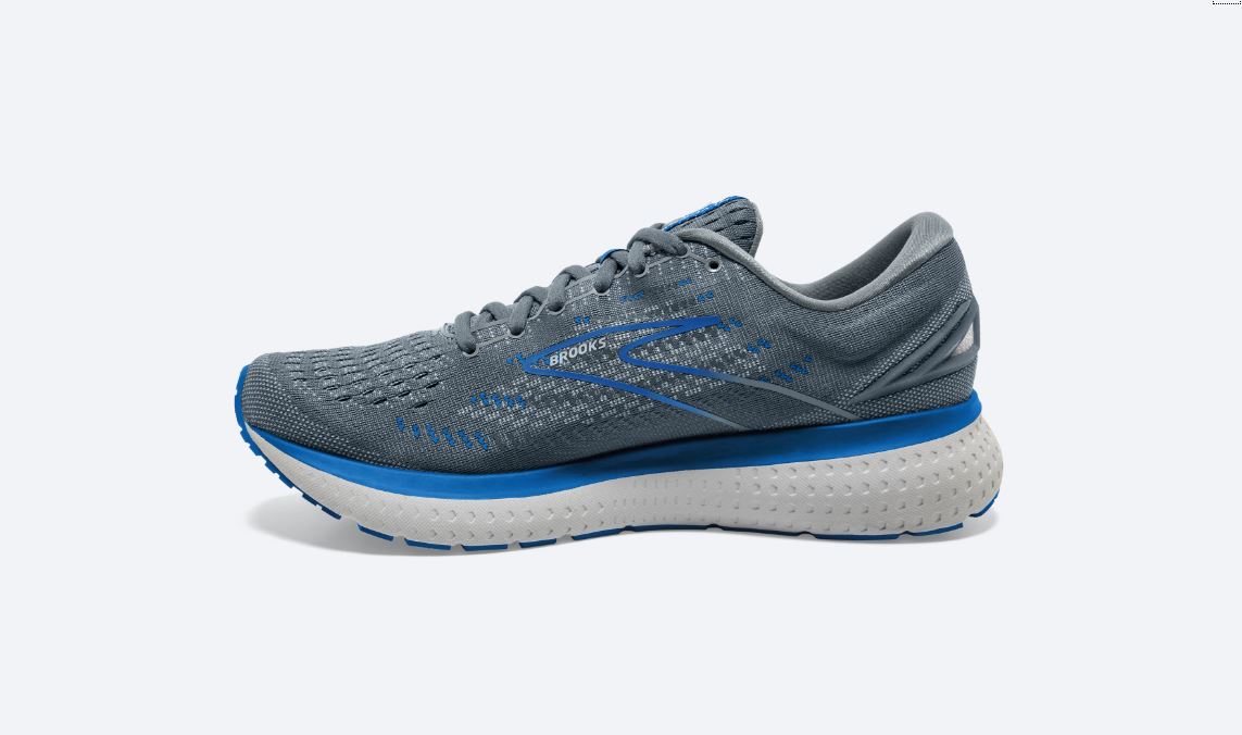 Brooks Quarry With Grey And Dark Blue Glycerin 19 Mens Running Shoes 110356-095