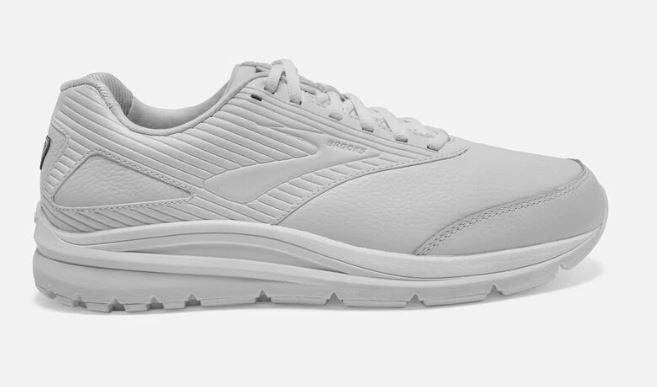 Brooks White Addiction Walker 2 Mens Walking Shoes 110318
