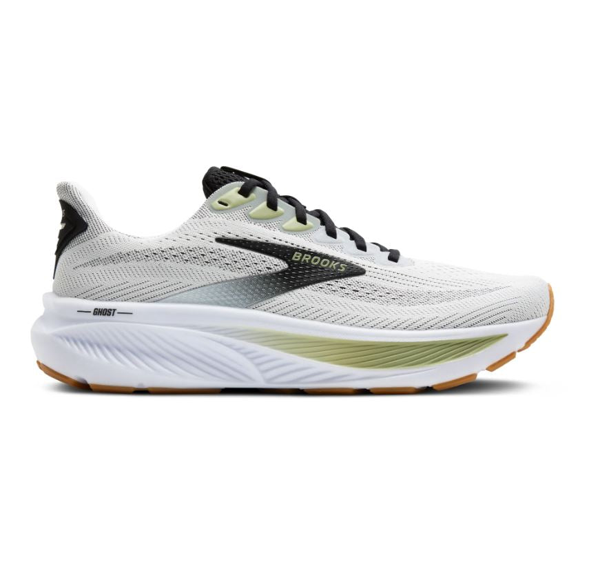 Brooks White/Black/Tea Ghost 17 Men's Running Shoes 110442-191