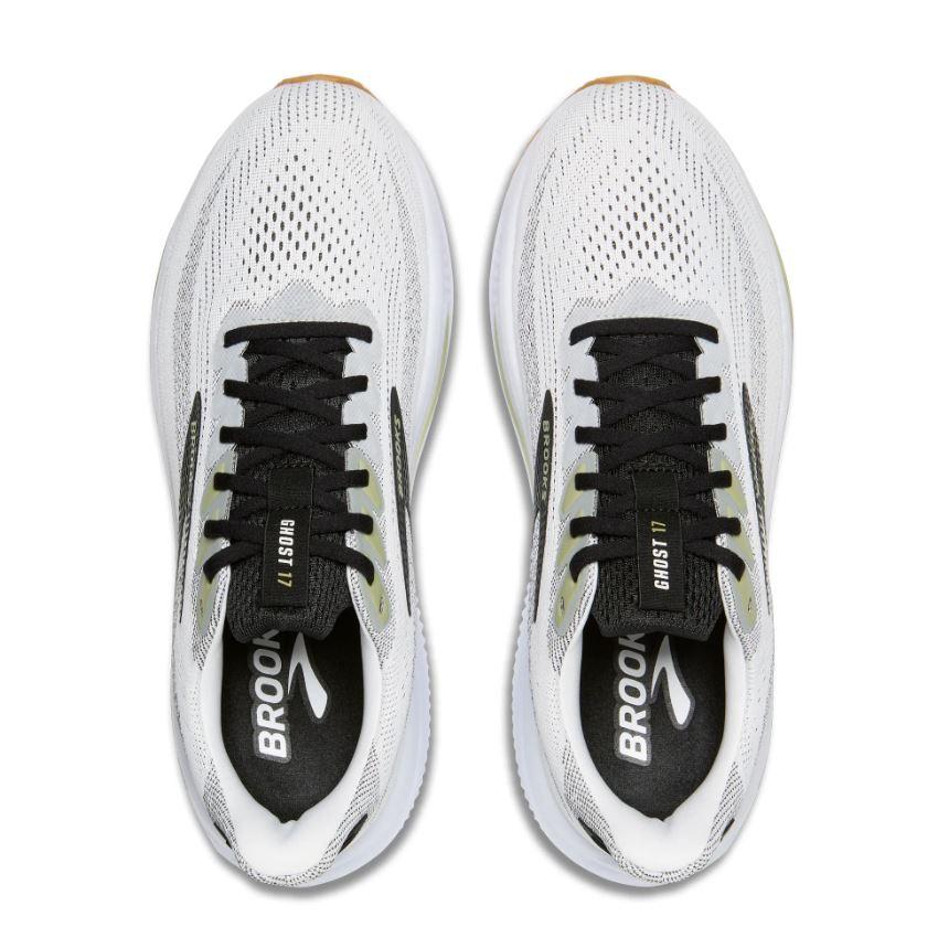 Brooks White/Black/Tea Ghost 17 Men's Running Shoes 110442-191