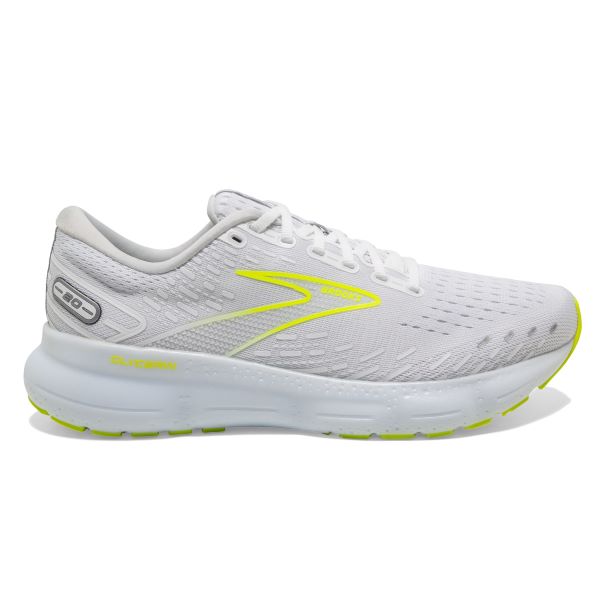 Brooks White/Nightlife Glycerin 20 Men's Road Running Shoes 110382-135