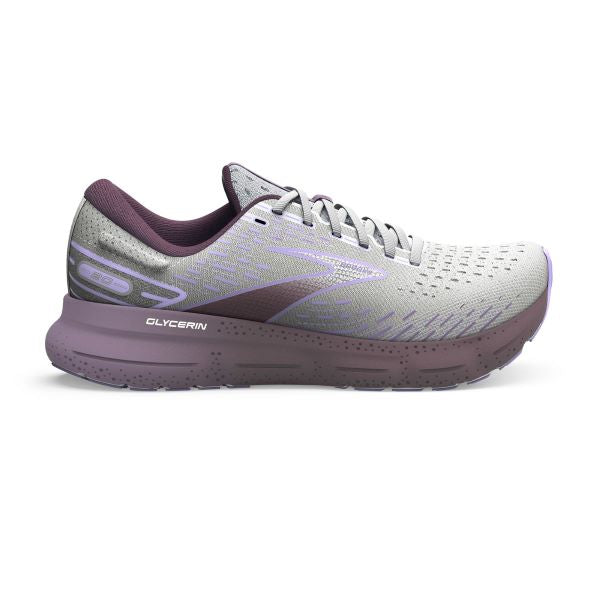 Brooks White/Orchid/Lavender Women's Running Shoes 120369-168