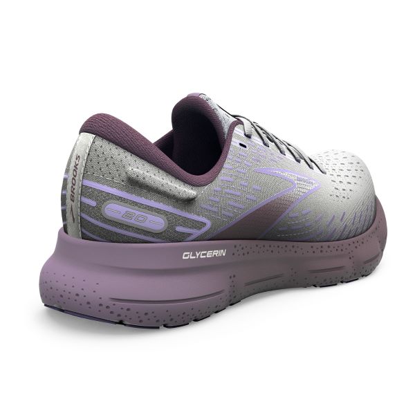 Brooks White/Orchid/Lavender Women's Running Shoes 120369-168