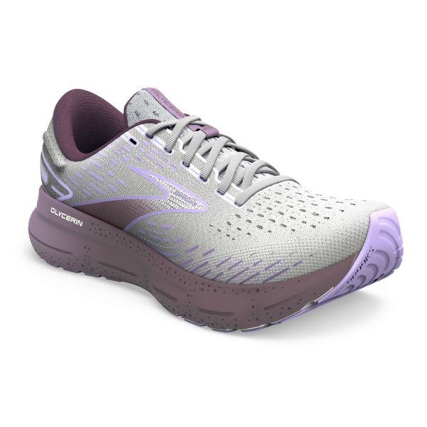 Brooks White/Orchid/Lavender Women's Running Shoes 120369-168