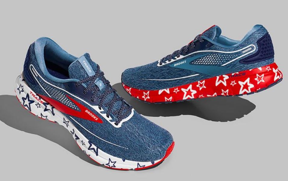 Brooks White/Peacoat/Poppy Trace 2 Women's Running Shoes 120375-174