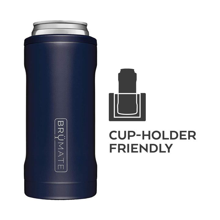 Brumate Black Hopsulator Slim (12 Oz Slim Cans) HS12B
