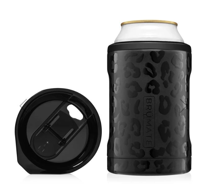 Brumate Black Onyx Hopsulator DUO 2-IN-1 (12OZ CANS/TUMBLER)
