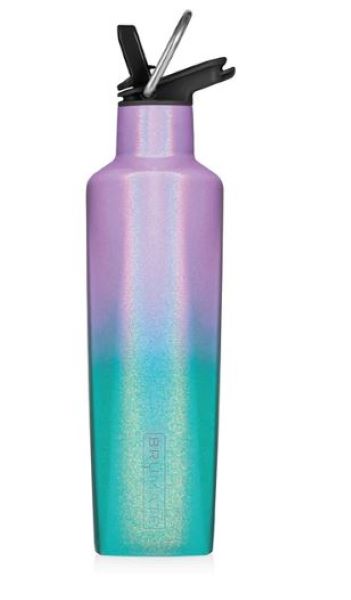 Brumate Glitter Mermaid Rehydration Mini 16 OZ Stainless Steel Water Bottle RH16GLTQO