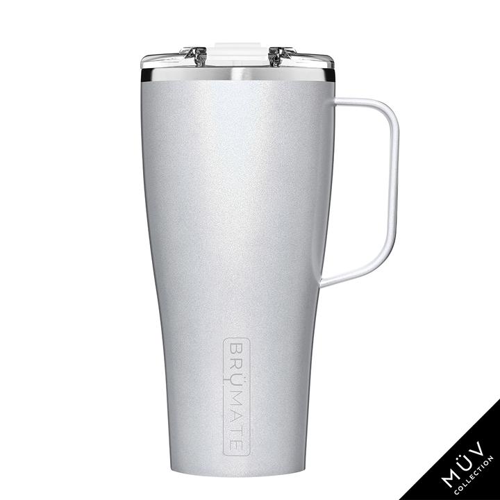Brumate Glitter White Toddy XL 32 Oz. Insulated Coffee Mug TD32GW