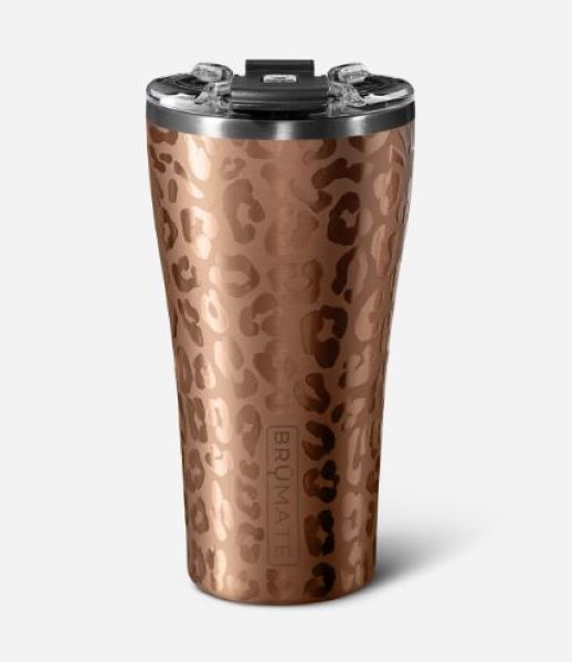 Brumate Gold Leopard Nav 22 Oz. Tumbler DWNV22GLE