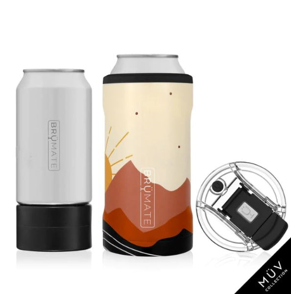 Brumate Hopsulator TRIO 3-in-1 Sundown Print (16oz & 12 oz Cans) HT16SUNS