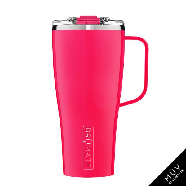Brumate Neon Pink Toddy XL 32 Oz. Insulated Coffee Mug TD32P