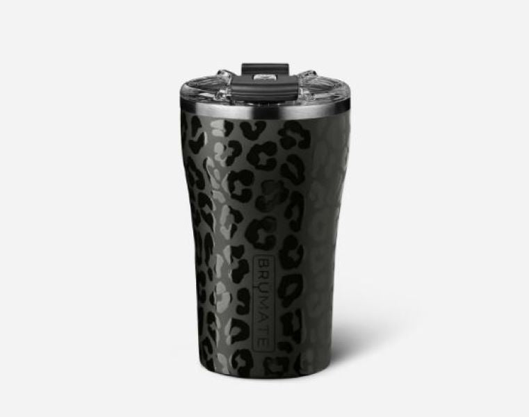 Brumate Onyx Leopard Nav Mini 12 Oz. Tumbler DWNV12OXL