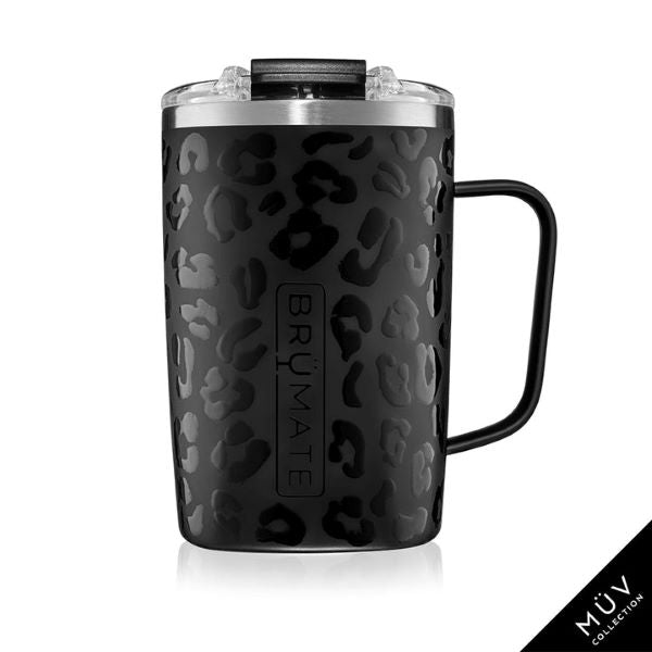 Brumate Onyx Leopard Toddy 16 Oz. Insulated Coffee Mug TD16OL