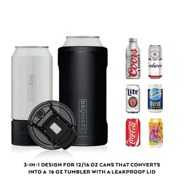 Brumate Red Velvet Hopsulator Trio 3-in-1 (16 Oz/12 Oz Cans)