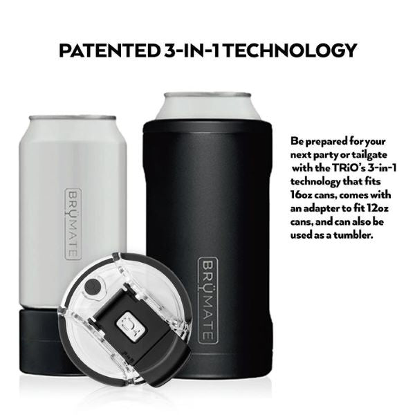 Brumates Hopsulator Trio Gold Leopard MUV 3 In 1 (16 Oz/12 Oz Cans) HT16RL