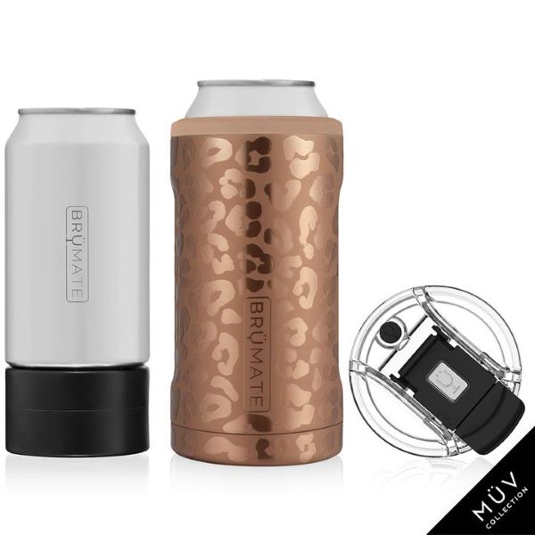 Brumates Hopsulator Trio Gold Leopard MUV 3 in 1 (16 oz/12 oz Cans) HT16RL