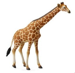 Bryer by Collecta Brown Reticulated Giraffe Childrens Toy 88534