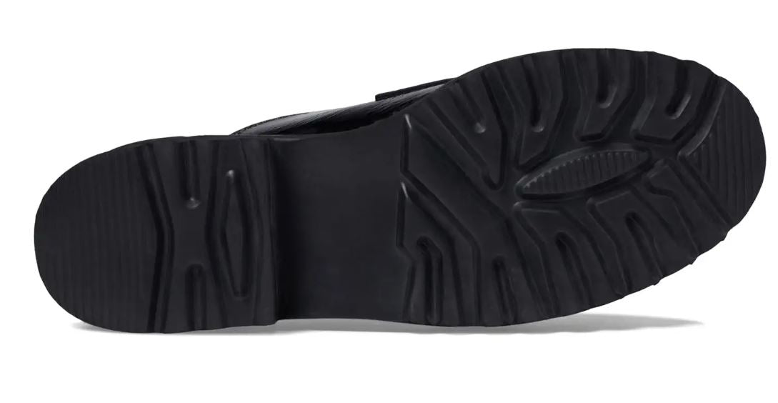 Bueno Black Patent Amber Women's Open Back Clog Shoes B2350006