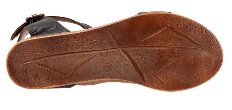 Bueno Black Willow Womens Flat Sandals B1201