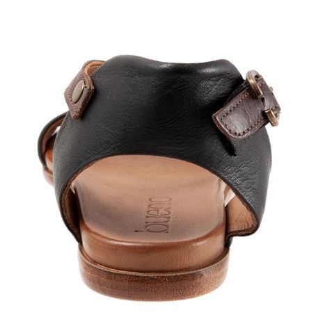 Bueno Black Willow Womens Flat Sandals B1201