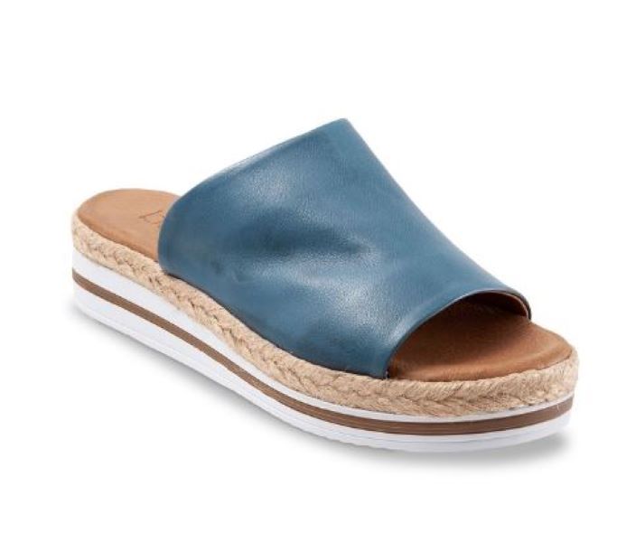 Bueno Blue Monica Womens Espadrille Sandals B1212