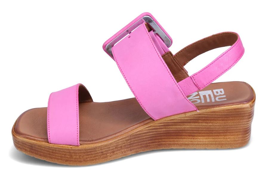 Bueno Fuchsia Marcia Women's Wedge Sandal B2232705