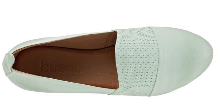 Bueno Pale Green Katy Womens Dress Slip On Shoes B1814