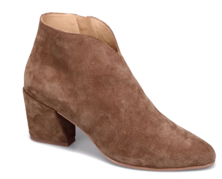Bueno Tobacco Suede Sophie Womens Ankle Boots B2269211