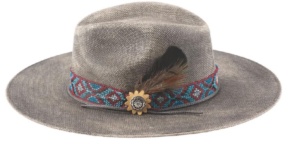 Bullhide Hats Distressed Black Stuck With You Western Hat 5061BL