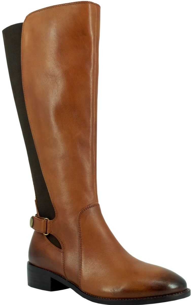 Bussola Salvia Sienne Nan Womens Wide Calf Tall Boots