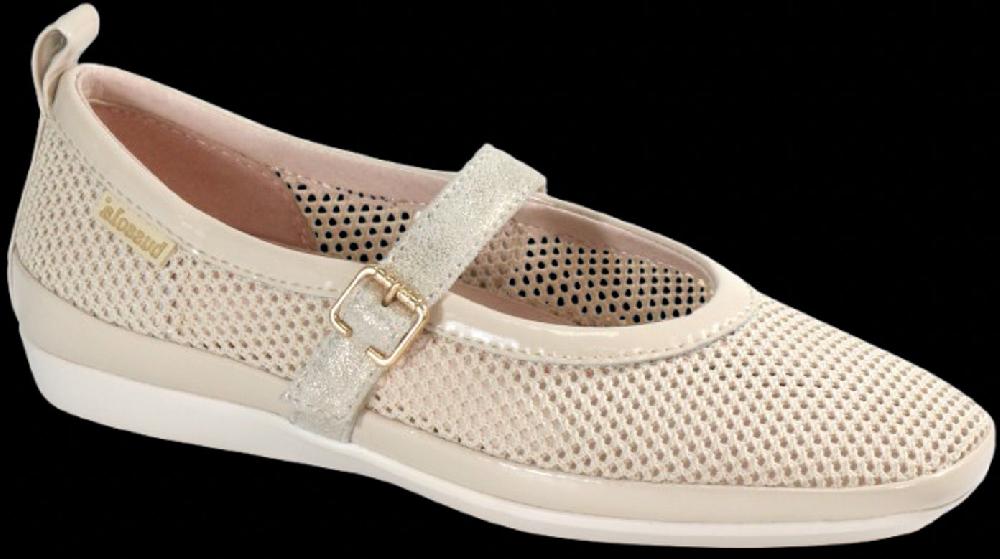 Bussola White Cap Vanya Women's Flat Shoes VANYA-WHTCAP