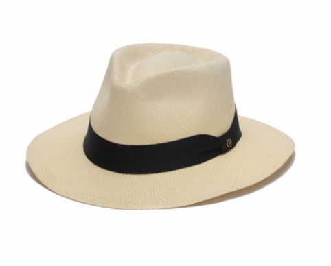 California Hat Company White Genuine Panama Mens Hat AUS-1611