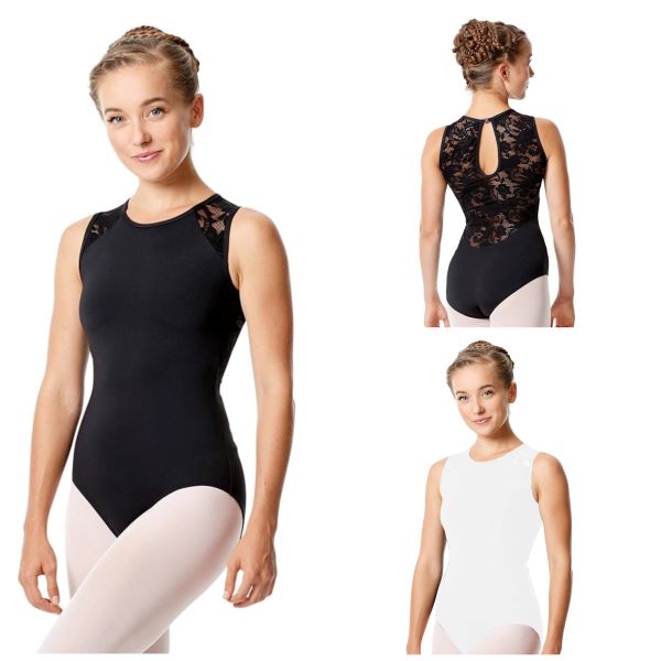 Calla By Lulli Olga Tank Lace Leotard CAL127 *More Colors Available