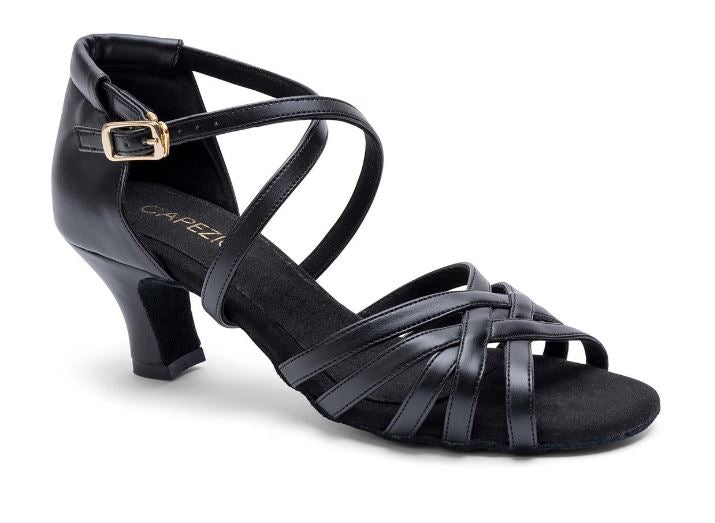 Capezio Black Georgia 2 Inch Ballroom Shoes BR4003W