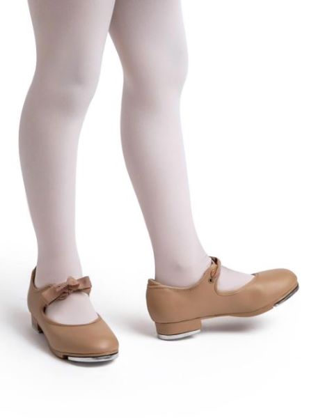 Capezio Caramel Shuffle Childrens Tap Shoes 356C-CARAMEL