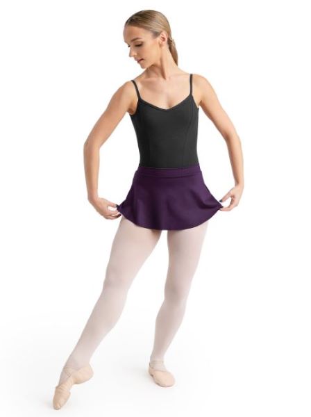 Capezio Curved Pull On Skirt-Girls 11459TF *More Colors Available