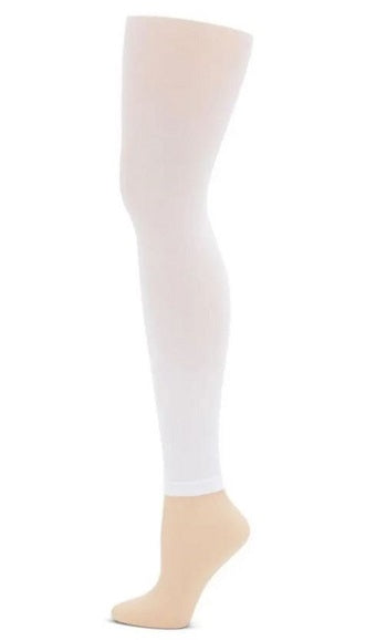 Capezio Footless Girls Tight With Self Knit Waist Band 1917C
