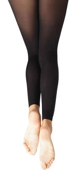 Capezio Footless Girls Tight with Self Knit Waist Band 1917C