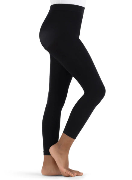 Capezio Footless Girls Tight with Self Knit Waist Band 1917X