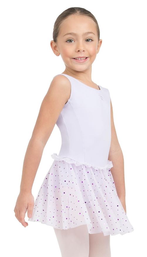Capezio Girls Glitter Rose Tank Dress 11532C