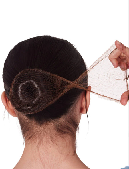 Capezio Medium Brown Bun Heads Hair Nets BH422
