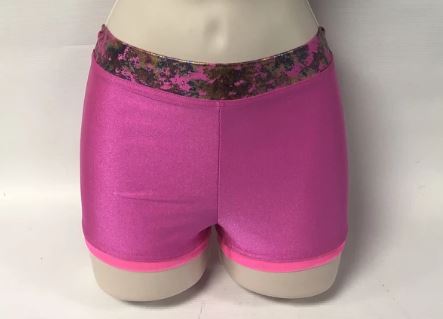 Capezio Pink Kinetic Explosion Childrens Short 11519T