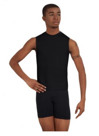 Capezio Sleeveless Mens Fitted Muscle Tee 10359M